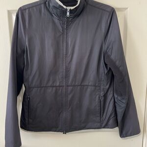 Old Navy Charcoal Black Zip-Up Jacket